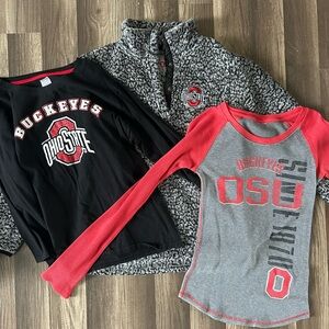 OSU Buckeyes Women's pullover and long sleeve shirts